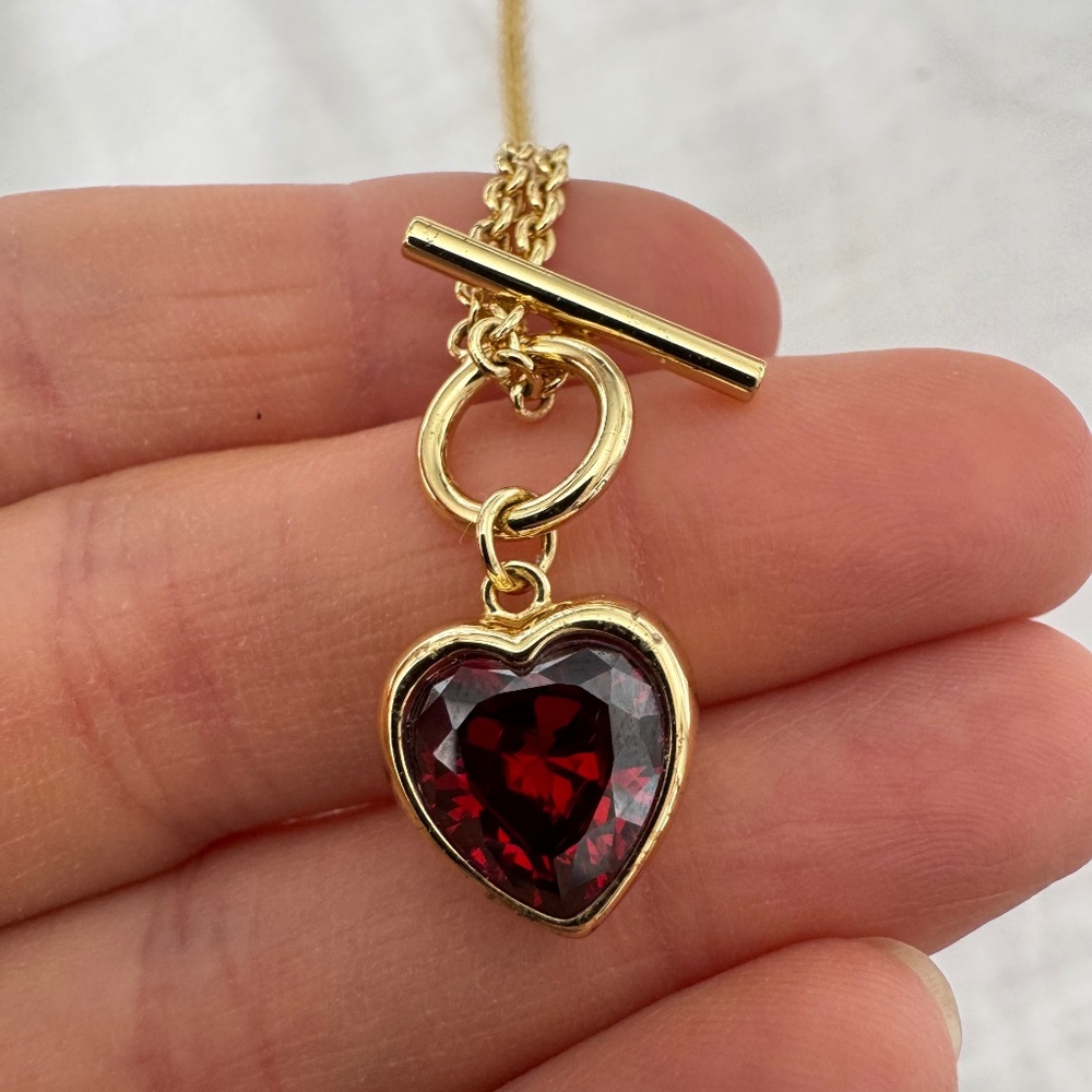 Ana Luisa Hana Lee Hart Necklace